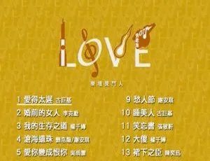 华语群星 Love 07 情歌集 KTV DVD原盘