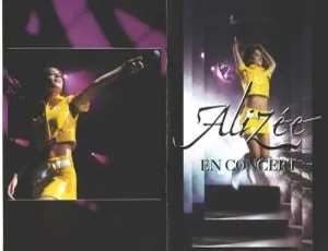 Alizée 2004巴黎演唱会现场高清完整版 珍藏DVD原盘