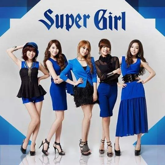Super Girls首张专辑