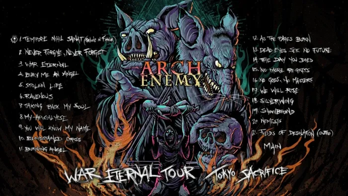 Arch Enemy东京演唱会