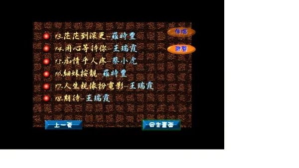 金点唱片卡拉OK合集