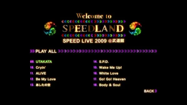 SPEED演唱会2009武道馆