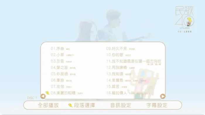 民歌四十演唱会2015
