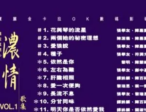 宝丽金群星 碟圣真开心浓情歌集VOL.1 经典DVD专辑珍藏版-蓝海网