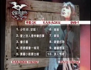 伍佰《爱你伍佰年》MV+KTV双角度珍藏版3DVD ISO原盘