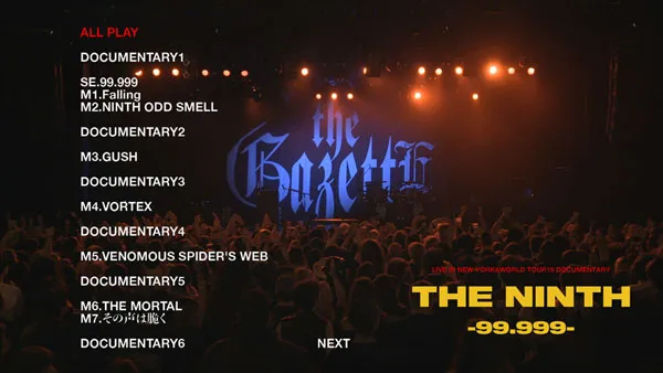 the GazettE 2019世界巡演纪录片