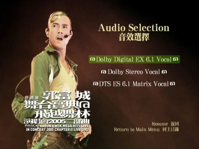 郭富城2005演唱会DVD