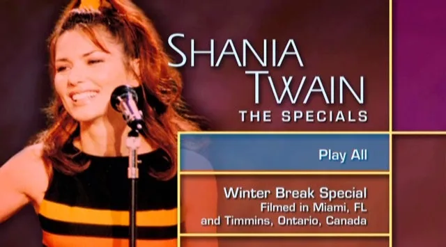 Shania Twain演唱会DVD