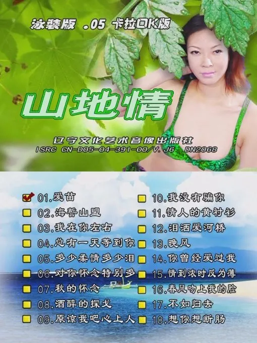 山地情歌DVD专辑