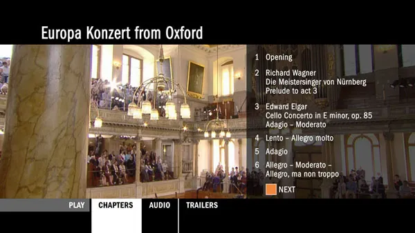Europakonzert 2010蓝光