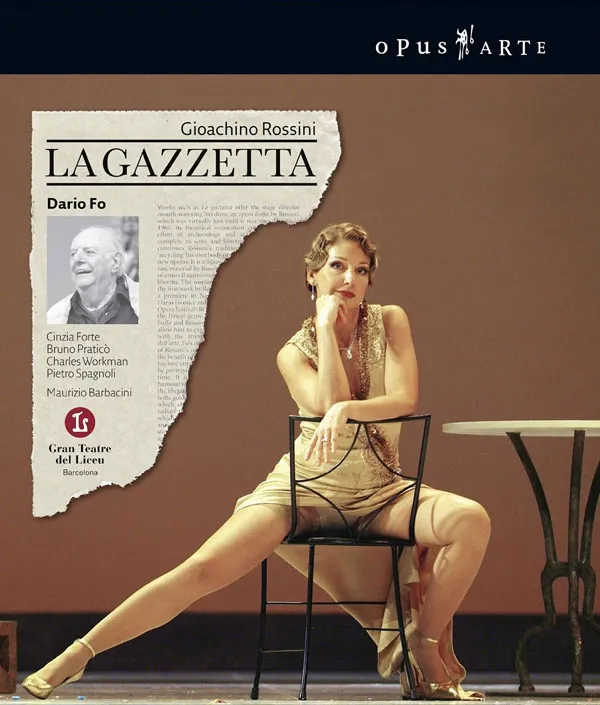 Rossini La Gazzetta Blu-ray