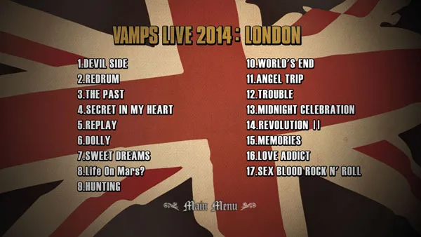VAMPS 2014伦敦演唱会