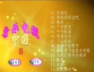 群星中国音乐电视5 DVDISO高清无损音乐专辑碟