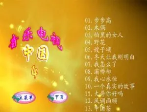 群星经典收藏：中国音乐电视4 原版DVDISO音乐合辑 怀旧金曲