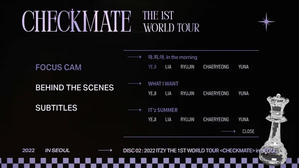 ITZY CHECKMATE 蓝光