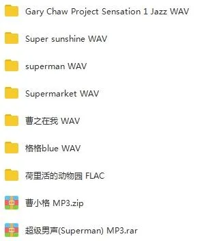曹格专辑合集无损下载