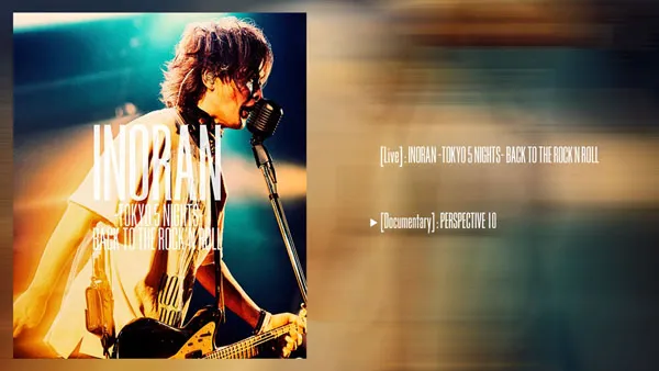 INORAN Blu-ray完整曲目