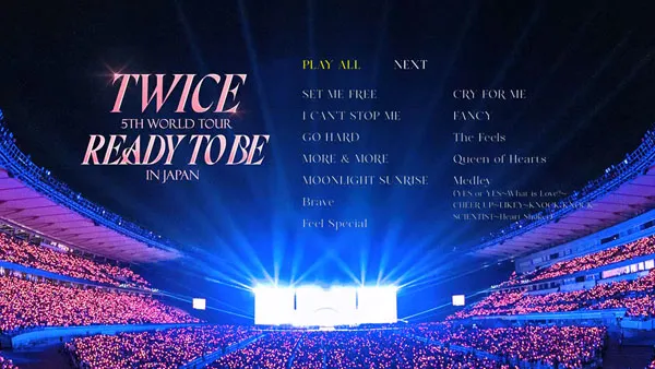 TWICE READY TO BE 蓝光