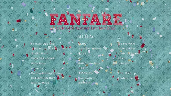 LIVE TOUR 2023 FANFARE