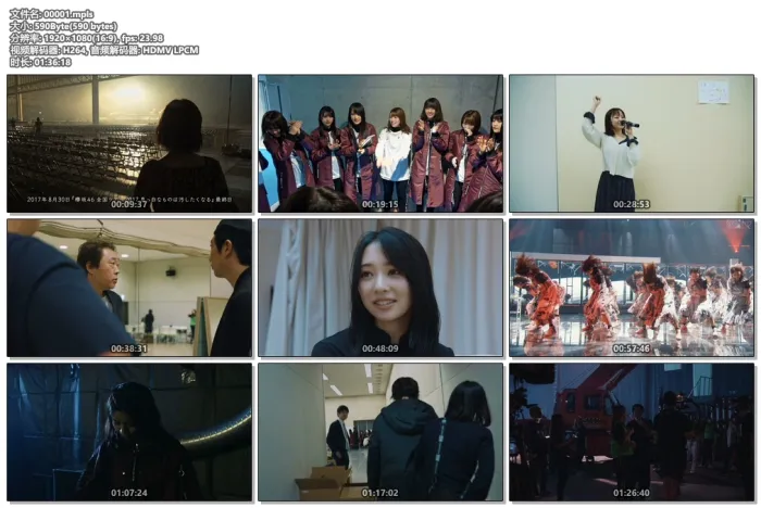 欅坂46演唱会纪录片