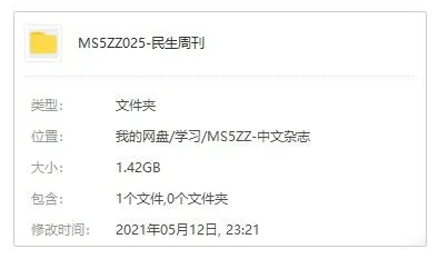 2019-2020民生期刊