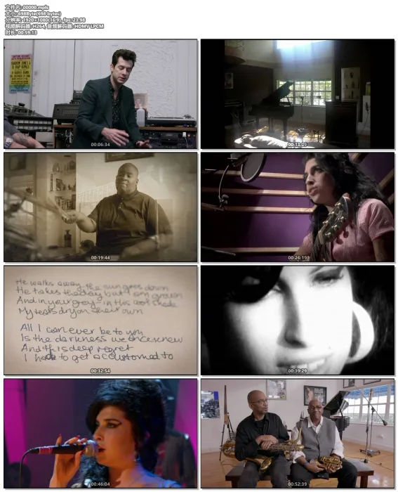 Amy Winehouse Back to Black Blu-ray