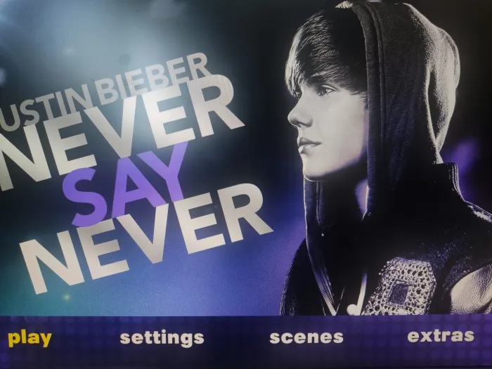Justin Bieber Never Say Never 蓝光版