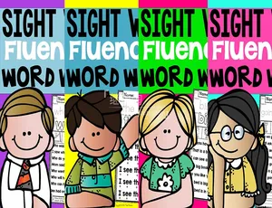 英语Sight Words高频词汇练习册全4册PDF可打印