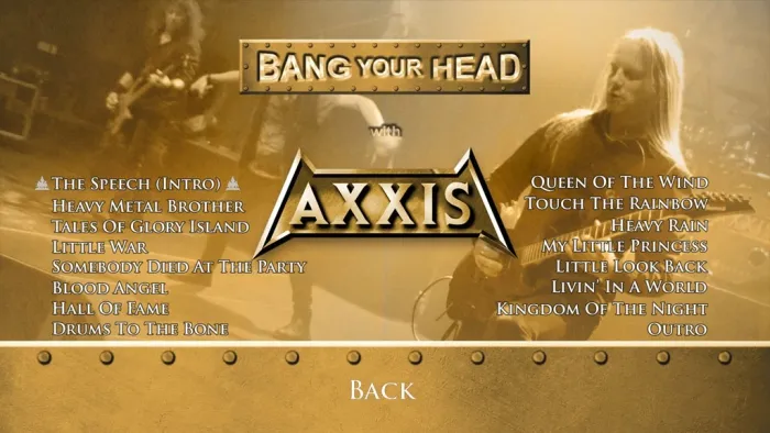 Axxis演唱会蓝光