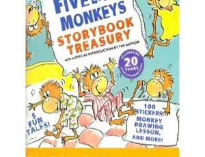 Five Little Monkeys 全5册儿童英语启蒙有声绘本 经典系列MP3音频故事-蓝海网