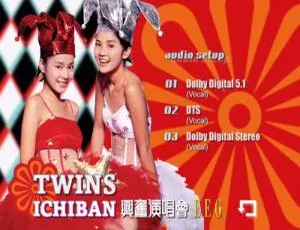 Twins 2002香港Ichiban兴奋演唱会双角度港版DVD完整版
