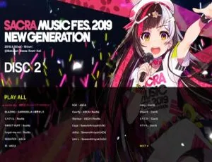 SACRA MUSIC FES 2019日本演唱会现场版 双BD+CD无损音轨 蓝光豪华典藏-蓝海网