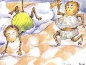 Five Little Monkeys Jumping on the Bed 儿童睡前故事 全4集 英语启蒙有声书-蓝海网