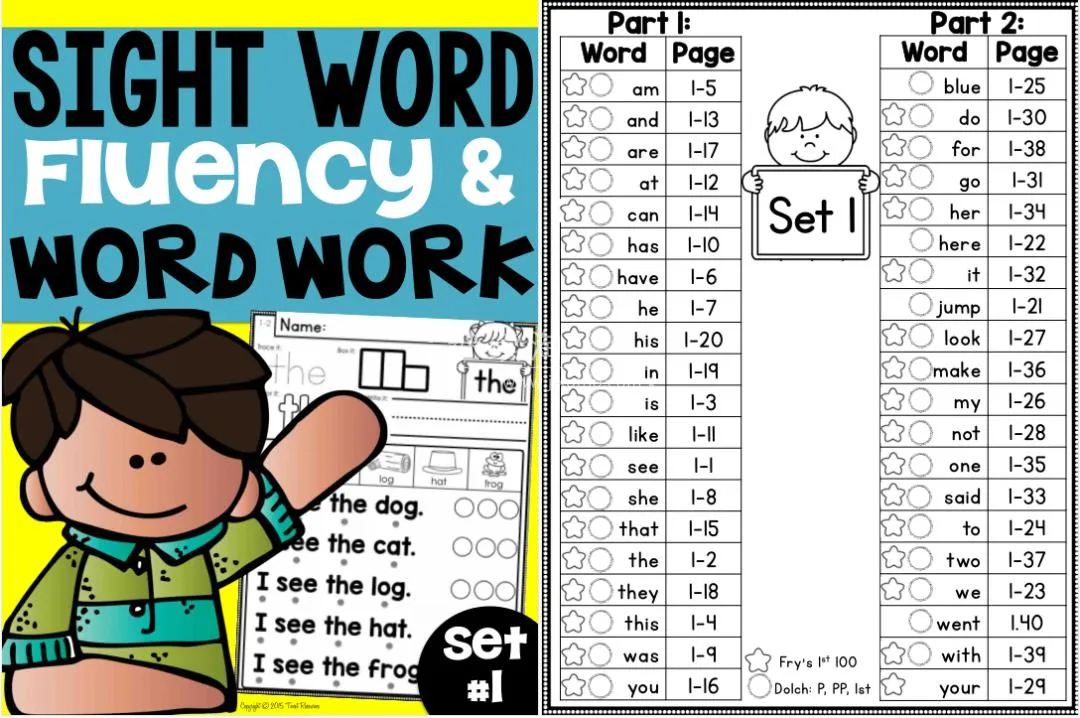 英语Sight Words练习册PDF
