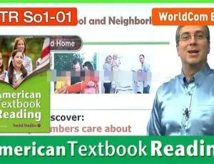 美国小学社会科学课American Textbook Reading全133集英语版音频MP3